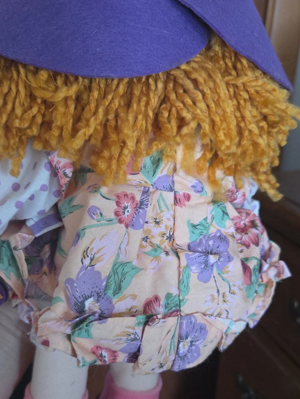 NWT Sweetie Pie Kids Tessa Doll Fully Dressed Yarn Hair Soft Perfect